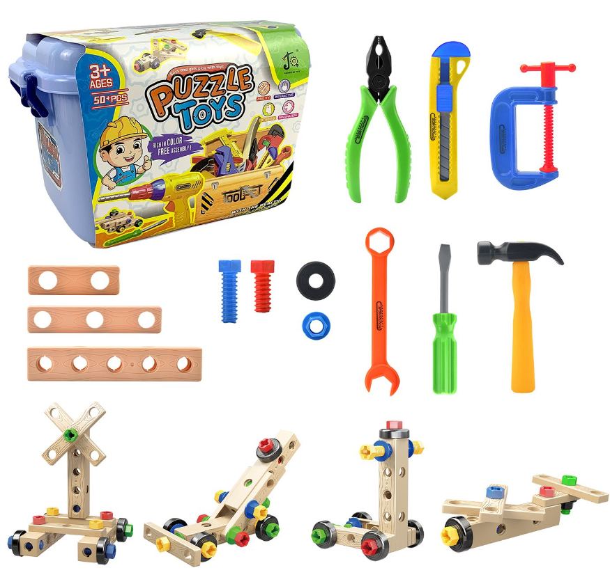 Εργαλειοθήκη 50τμχ 22x13x15εκ. Toy Markt 71-3290 - Toy Markt - 71-3290